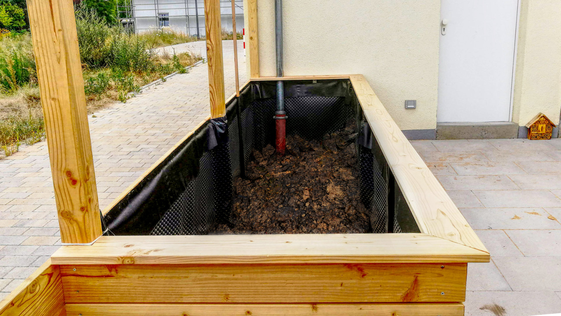 hochbeet mit sichtschutz 180 hoch